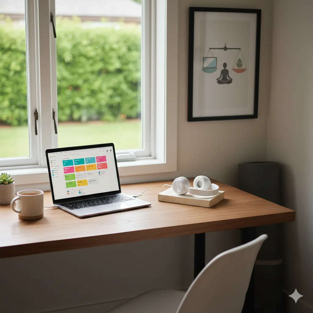 Best strategies for work-life balance for remote workers at home office