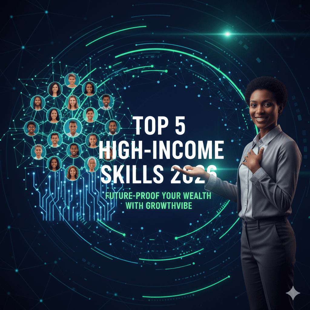 Top 5 High-Income Skills 2026 for Future-Proof Wealth - GrowthVibe Guide